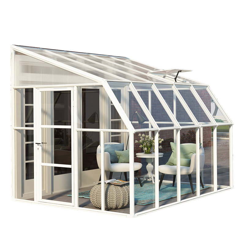 Rion 2.6 m W x 3.2 m D Steel Sun Room