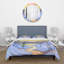 Ensemble de housse de couette Stream In The Winter Forest II - Lake House - Microfibre polyester-66392376