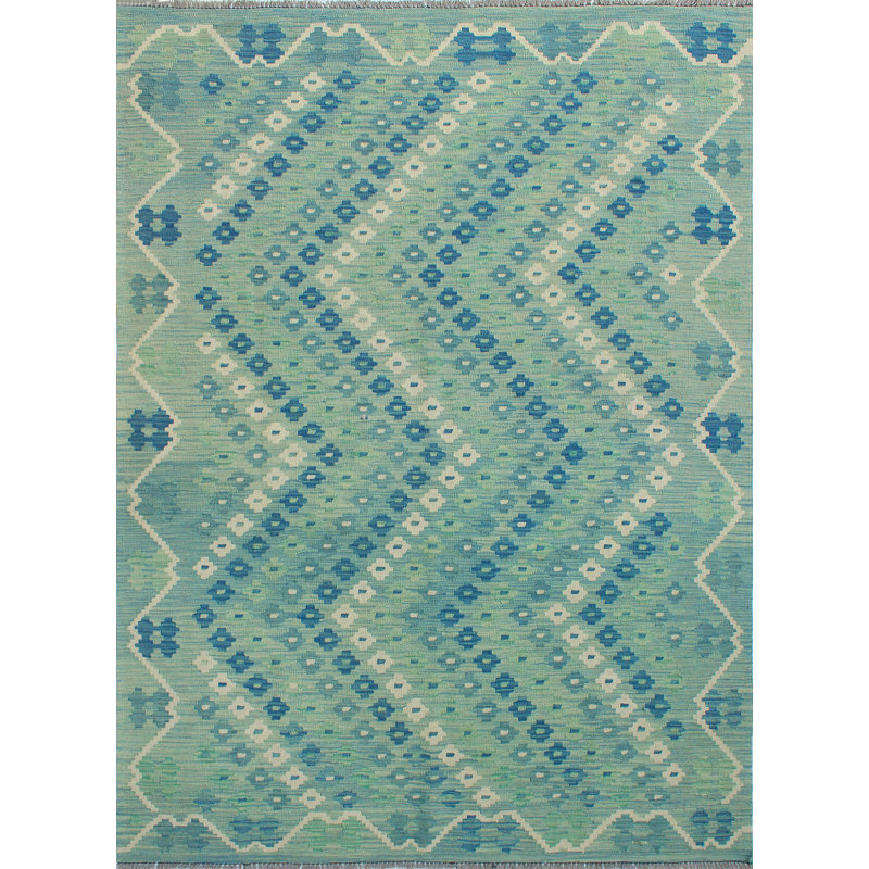 Flatweave Lorena Lt. Green Rug