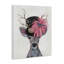 Art mural sur toile, "Deer with Vintage Hat" par Kamdon Kreations-108657123