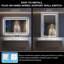 Miroir de salle de bain sans cadre Akilan-1271789832