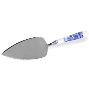 Spode Blue Italian Cake Knife/Server 10"