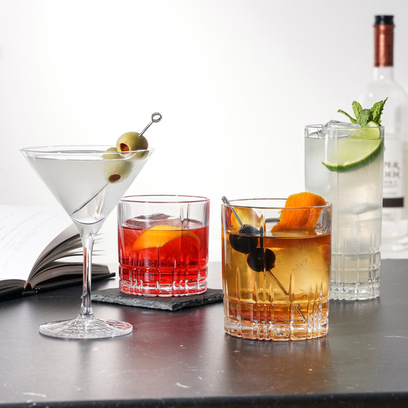 Spiegelau 12.3 oz Clear Crystal Longdrink Glass Set of 4