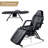 Mahvish Faux Leather Massage Chair with Ottoman