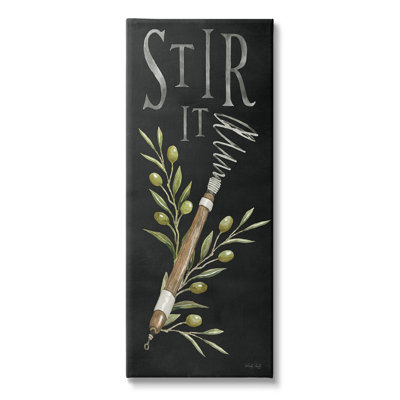 «Stir It Vintage Kitchen» par Cindy Jacobs sur toile