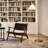 Stina 60" Brass Ring Base Curved Floor Lamp With Triangle White Empire Shade