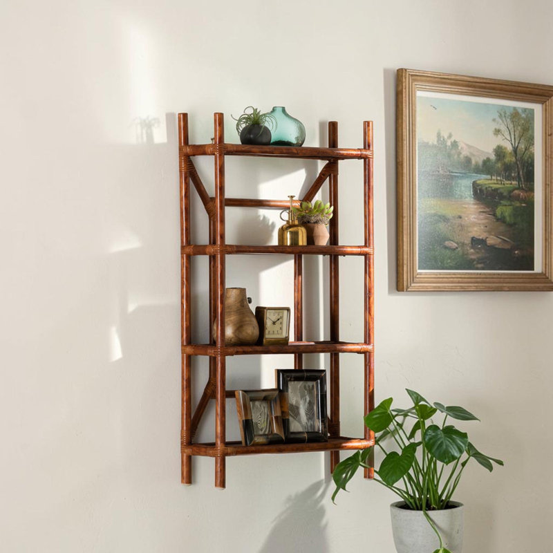 Organisateur de rangement décoratif en osier Amato