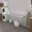 Express KitchQuip 18-Gauge Stainless Steel Open Base Work Table with Adjustable Cross Brace, NSF-50193322