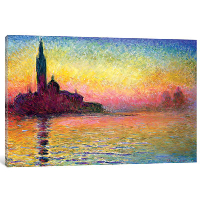 " San Giorgio Maggiore By Twilight, 1908 (National Museum Of Wales, Cardiff) " by Claude Monet Oil Print