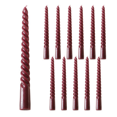 Unscented Taper Candle