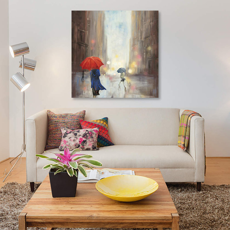 «In The City I», impression sur toile, H 26 po x l 26 po x P 1,5 po
