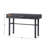 Metal Vanity Desk With One Drawer, Gunmetal-188935644