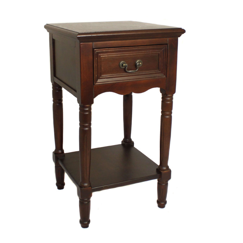 Liscomb 16'' W Nightstand, Dark Brown