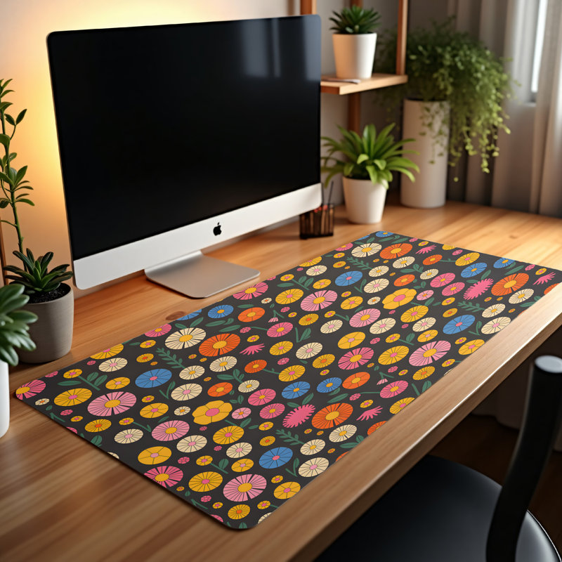 Polyester Desk Pad, 23.6x13.8