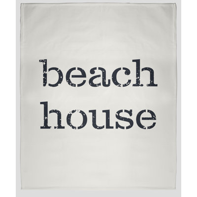 Couverture polaire Beach House