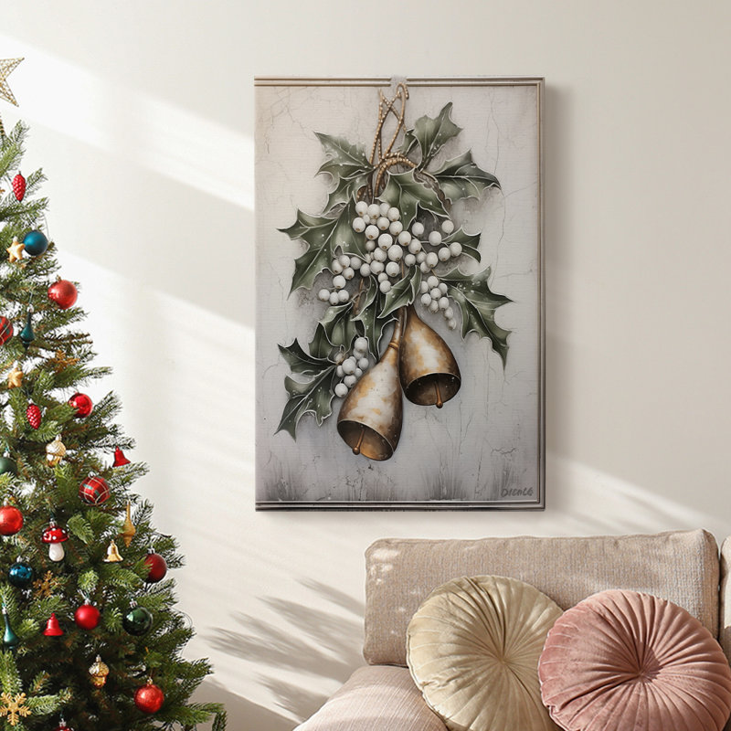 Art des Fêtes de Noël - Toile tendue avec châssis DCXCVI, H 60 po x l 40 po