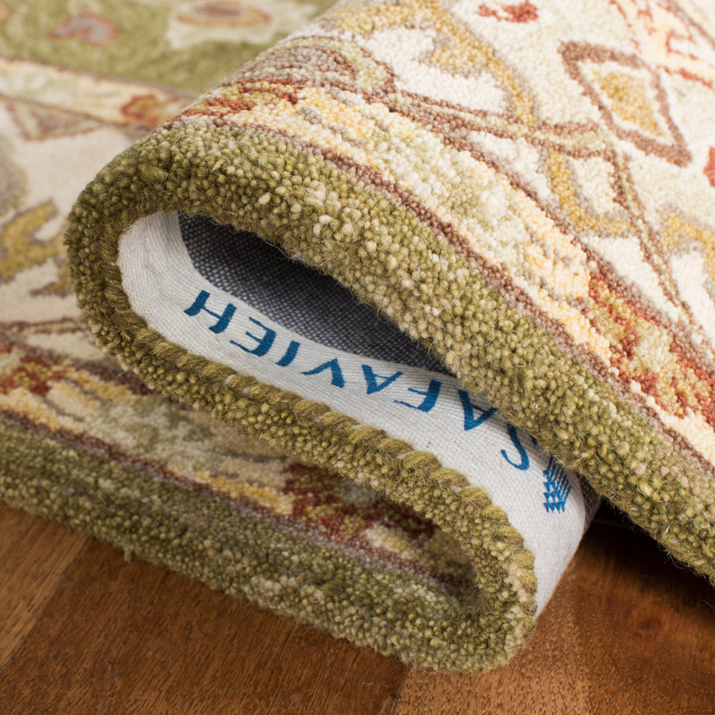 Tingley Hand Tufted Wool Pile Floral Rug, Runner 2'3" x 8'