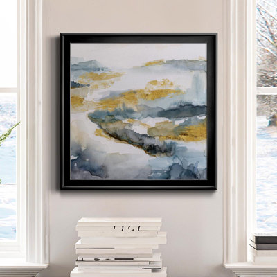 " Golden Estuary " Painting Print