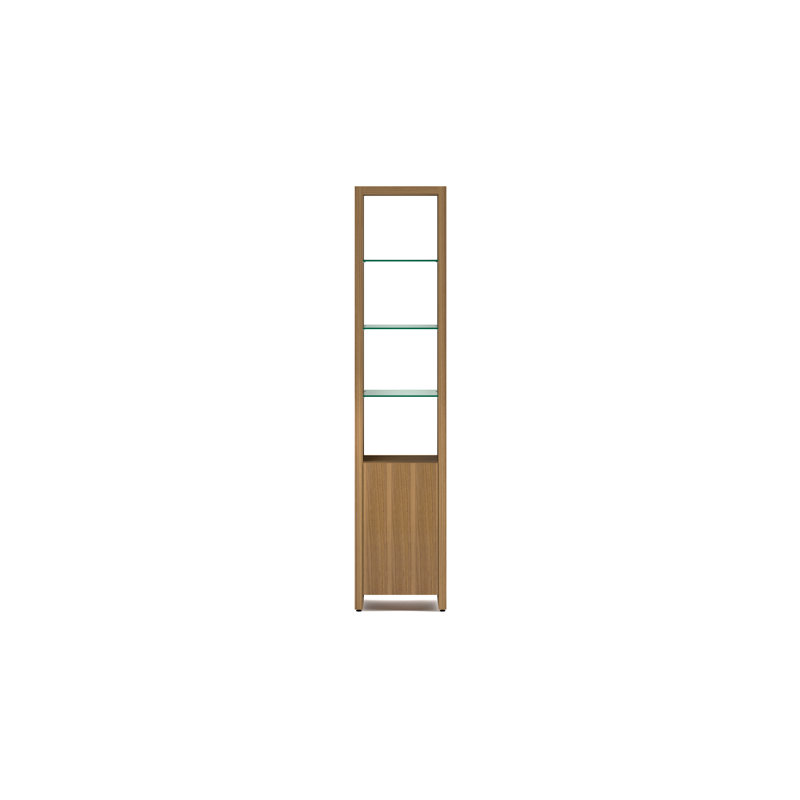 Linea Single Shelf, Natural Walnut