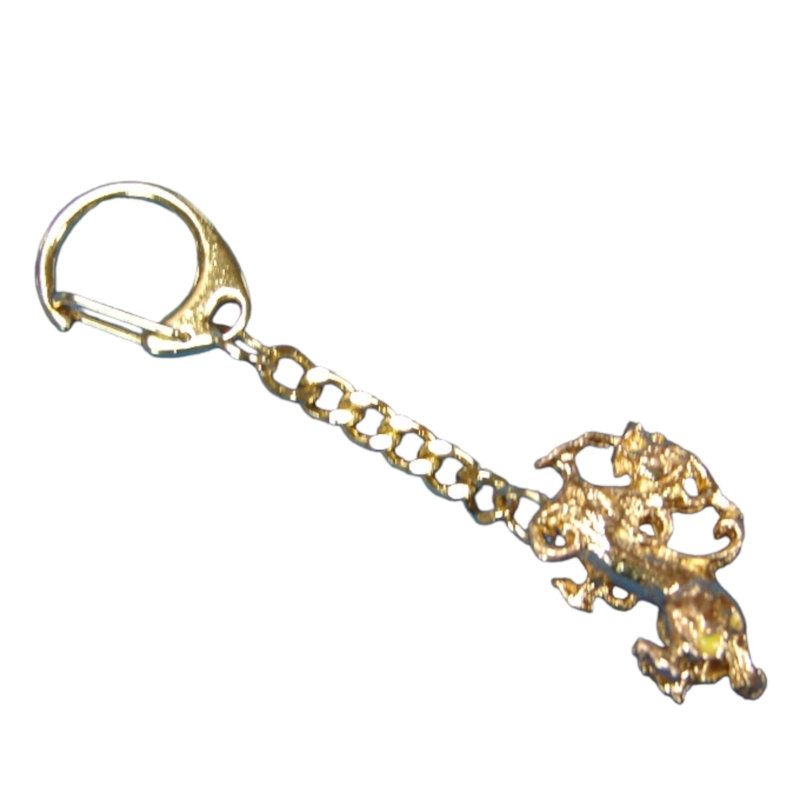 Feng Shui Import 1'' W Gold Key Chain
