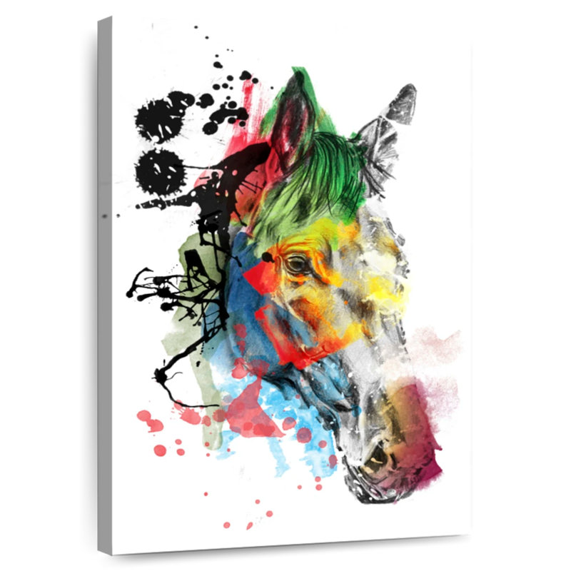 Brampt Beauty Horse, 48" H x 32" W