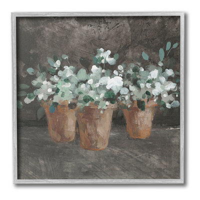 Garden Plants in Terracotta Giclee Art by Danhui Nai