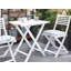 Ahile 2 - Person Acacia Wood Patio Dining Set with Square Table , Cushions Included-486231690