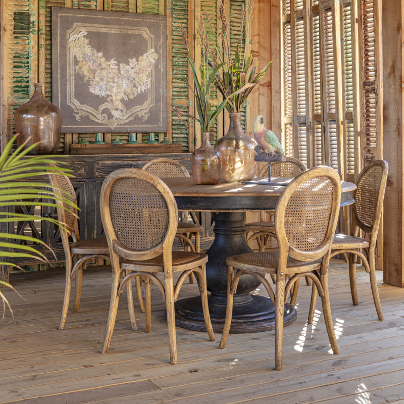 Cane Back Dining Chair