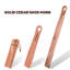 CONSDAN Shoe Horn | USA Grown Solid Cedar Wood Shoe Horn, Travel Shoe Horn for Men Women and Senior