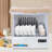 900W Portable Countertop Dishwasher