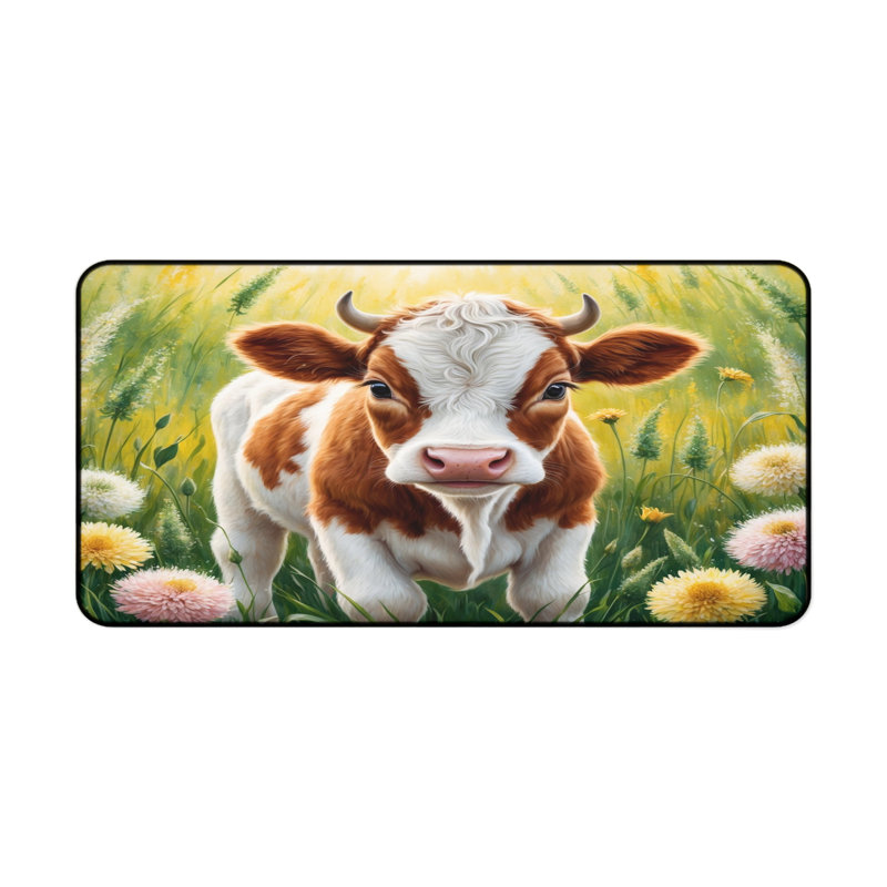 Polyester Desk Pad, 14.4x12.1