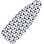 Extra-wide Ironing Board Cover Triangle Grey