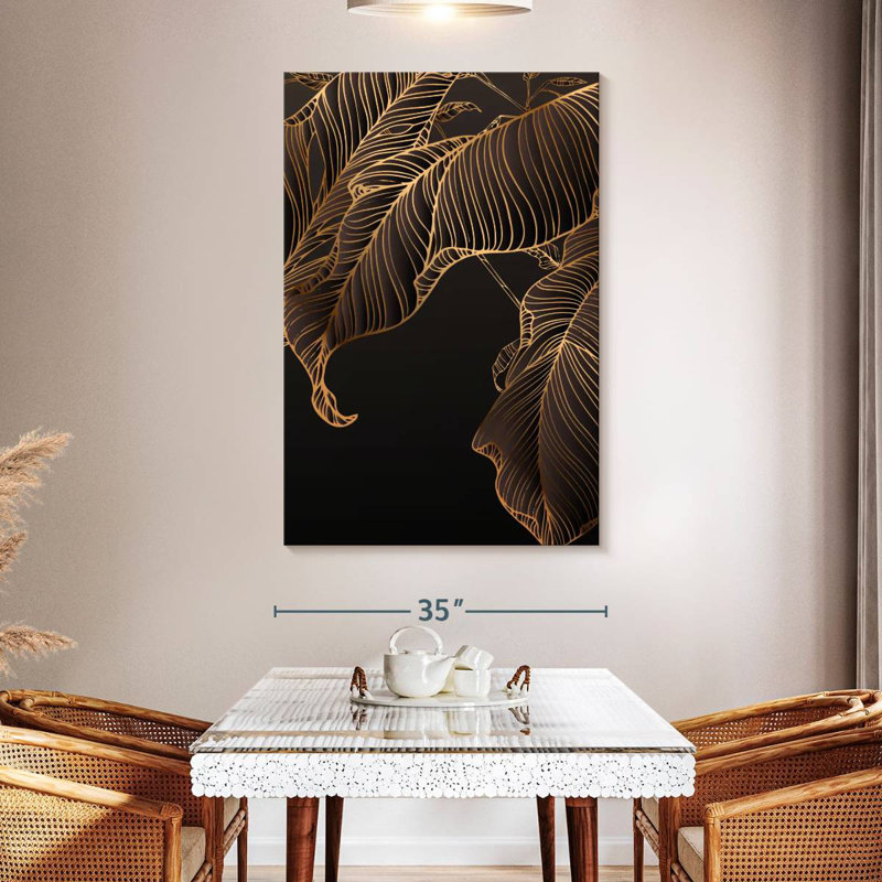 Harnek Copper Leaf, 51" H x 34" W