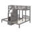 Twin Over Twin & Twin Bunk Bed With Drawer