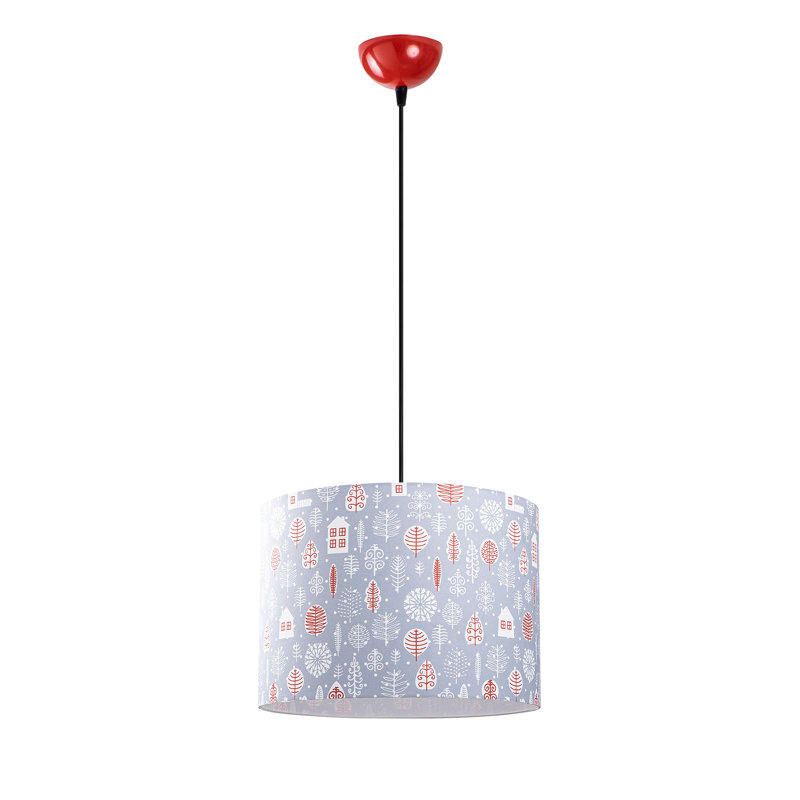 Luminaire suspendu tambour 1 lumière Jesup