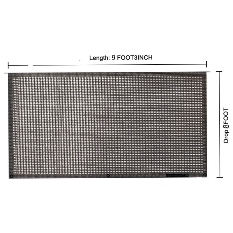 Pare-soleil pour auvent Findmall, H 16,55 po x l 12,61 po x P 6,3 po