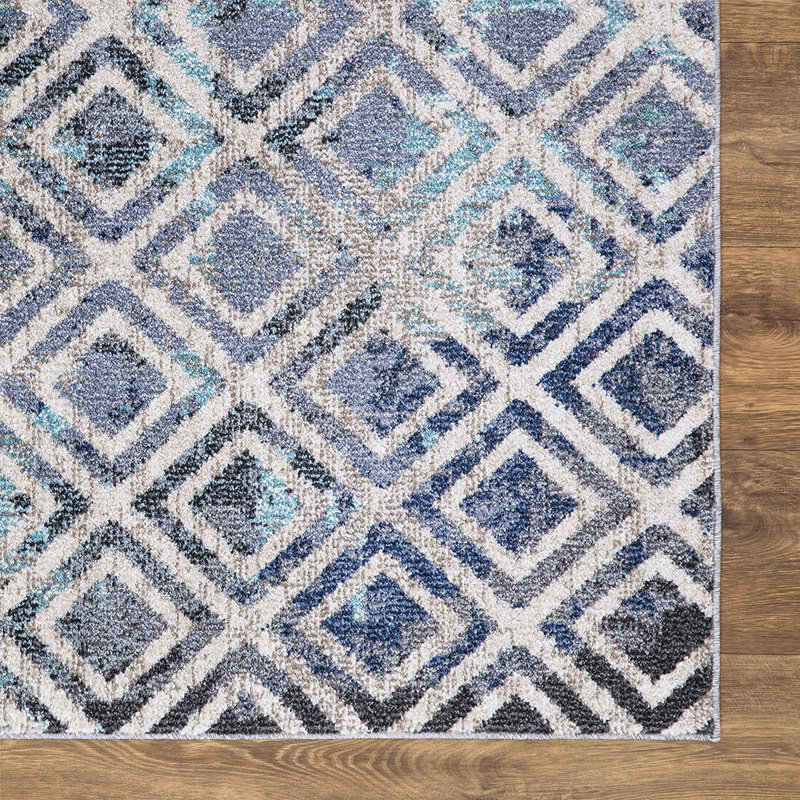 Caedan-Jay Geometric Indoor Rug, Rectangle 6'7" x 9'3"