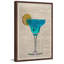 « blue margarita », reproduction d’impression encadrée-21849262