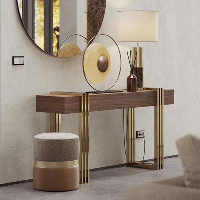Console moderne de style simple et luxueuse