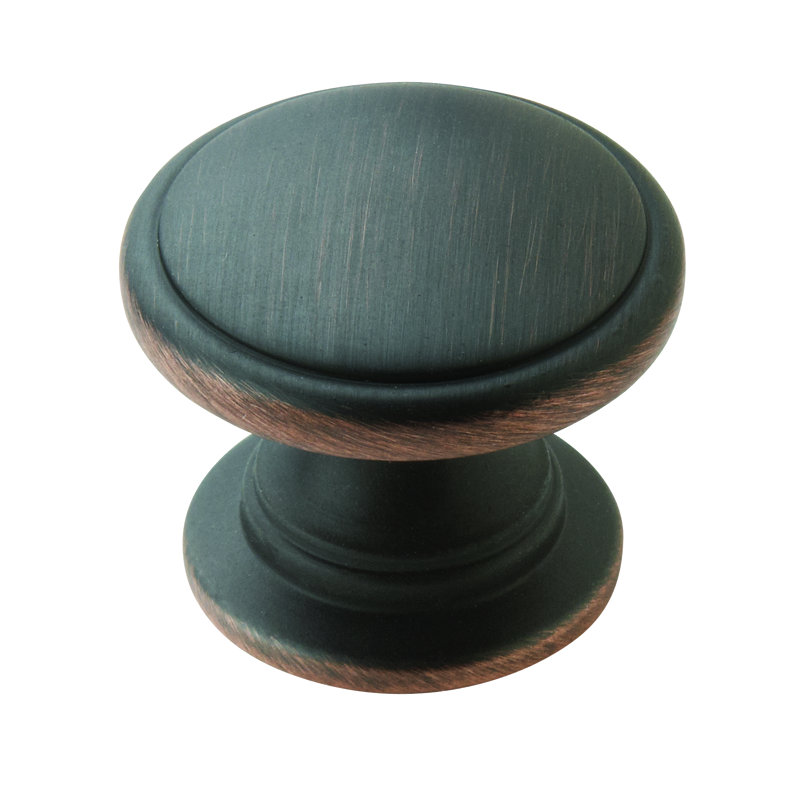 Multipack de boutons de champignon 1 1/4 po Allison, Bronze frotté à l'huile
