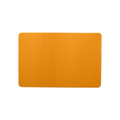 Napperons rectangulaires en cuir et napperon