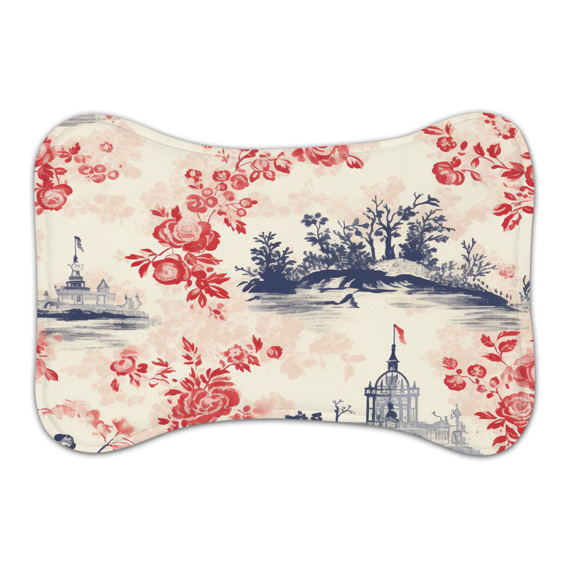 Bright Toile Art - Tapis d'alimentation en os 1 pièce, Moyen (18 po)
