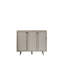 Armoire de rangement à trois portes, buffet en bois avec tablette réglable, armoire à café en bois, armoire de cuisine-2116454063