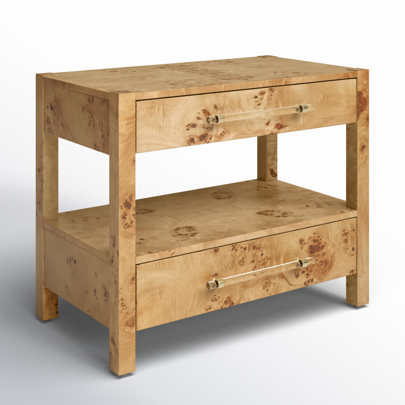 Omnia 26'' W Nightstand, Brown