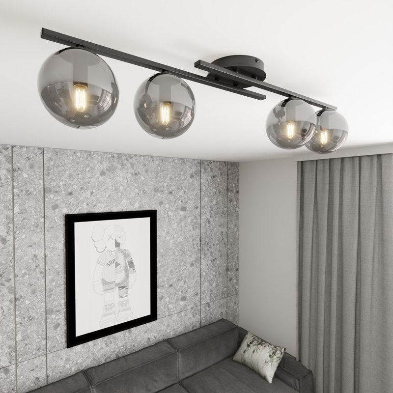 KAIRO BL OPAL, Graphite, 4, 19cm H x 87cm W x 29cm D