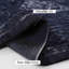 Tapis noir et gris lavable-36937561