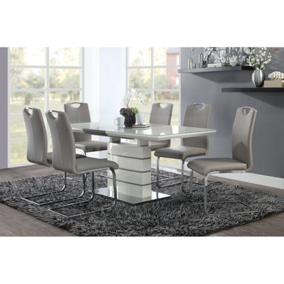 Eugeniu Pedestal Dining Set