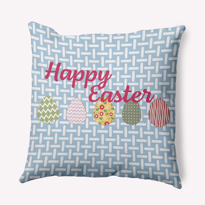  Polyester Throw Square Indoor/Outdoor Pillow Cover & Insert