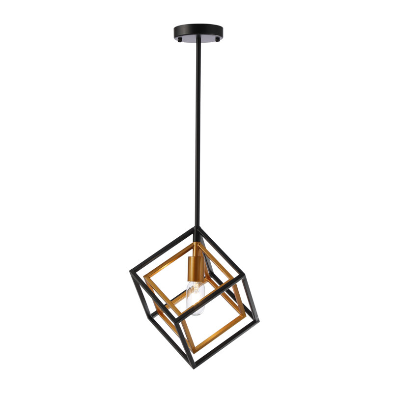 Luminaire suspendu géométrique 1 lumière Braeburn