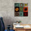 «Tiles Circles» par GraphINC, estampe numérique sur toile-88100724